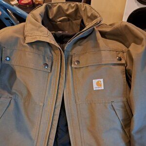 Carhartt Men's Quick Duck Jefferson Traditional Jacket Large